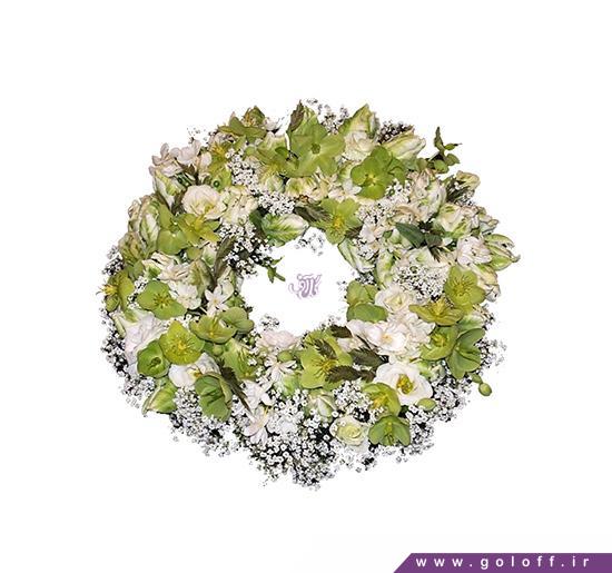 ارسال گل اینترنتی - حلقه گل طبیعی بارزان - Barzan | گل آف
